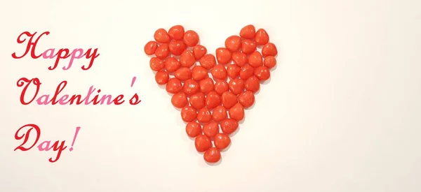 Valentine's Day görüntü tarçın şeker kalp şeker ile tebrik. Sevgililer günün kutlu olsun görüntü.