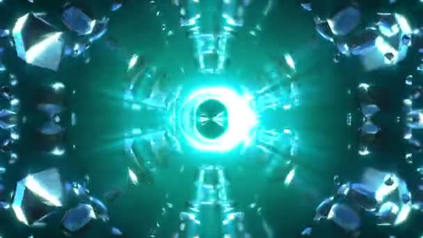 Абстрактный Алмазный Фон — стоковое видео
