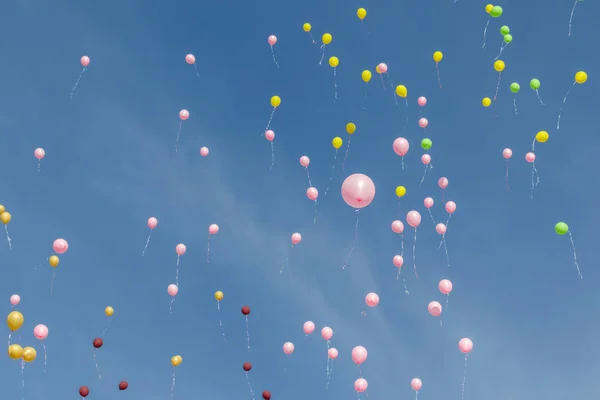 Balony w Sky3 — Zdjęcie stockowe
