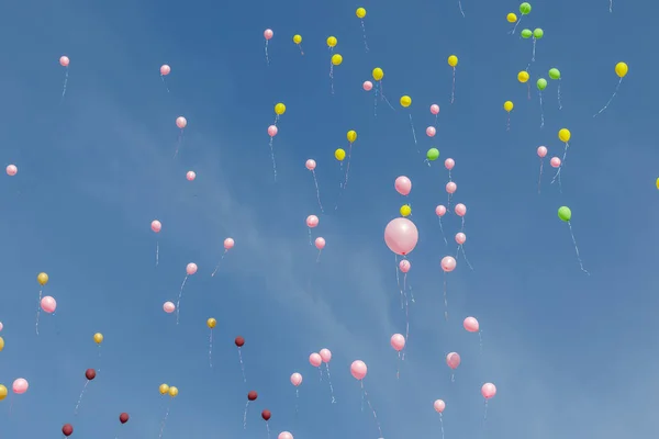 Balony w sky5 — Zdjęcie stockowe