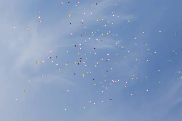 Palloncini nel cielo11 — Foto Stock