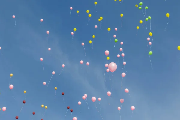 Balony w sky6 — Zdjęcie stockowe