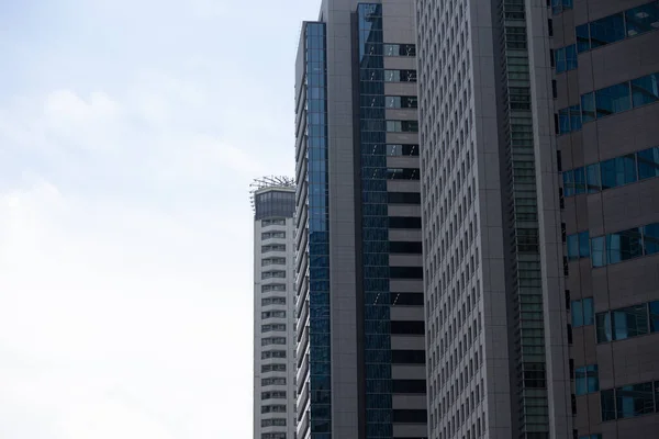 Modern building of big company in Shinagawa, Tokyo.