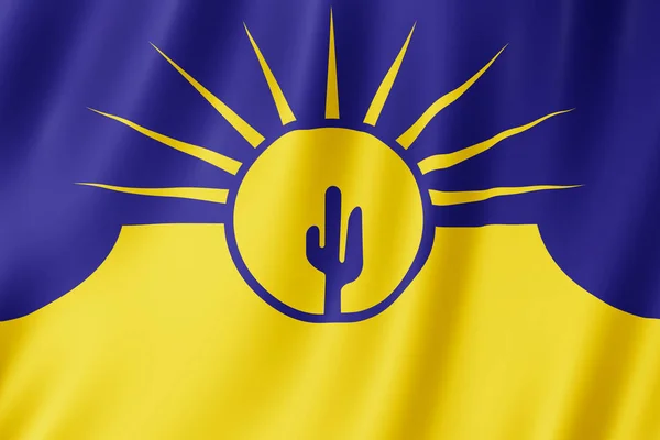 Flagge Der Stadt Mesa Arizona Illustration — Stockfoto