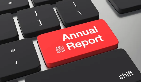 Concepto de informe anual — Foto de Stock