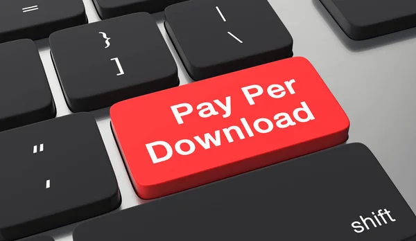 Ppd Pay Per Download kavramı — Stok fotoğraf