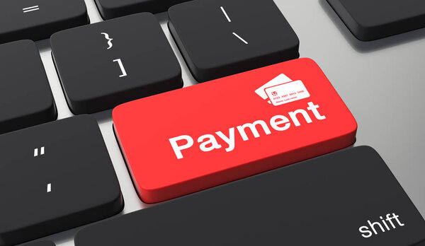 Online payment concept