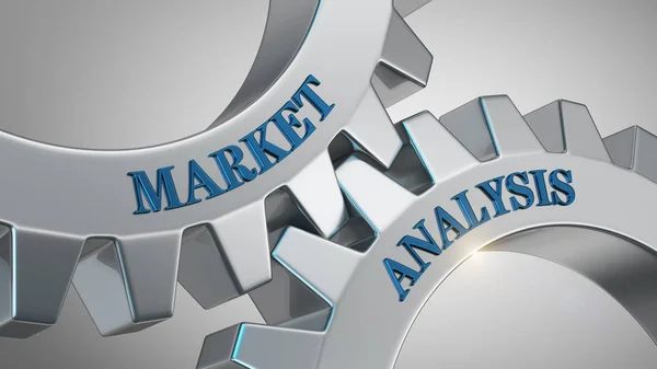 Markt analyse concept — Stockfoto