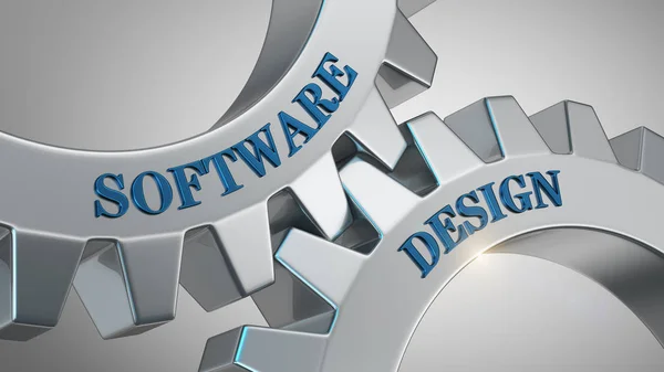 Conceito de design de software — Fotografia de Stock