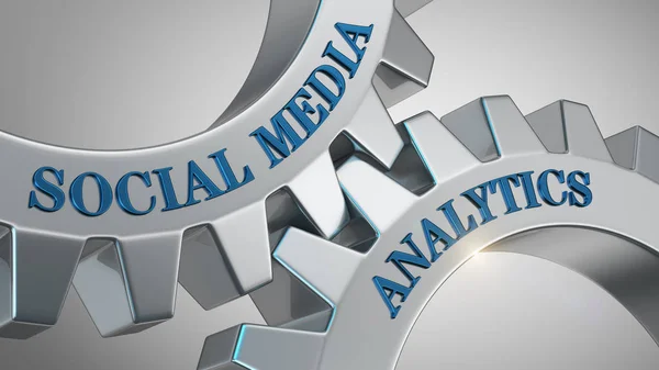 Sosyal medya analitiği kavramı — Stok fotoğraf
