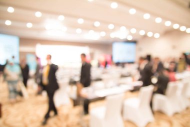 Arka plan uluslararası konferans, Toplantı Salonu medya tasarımı için bulanıklık