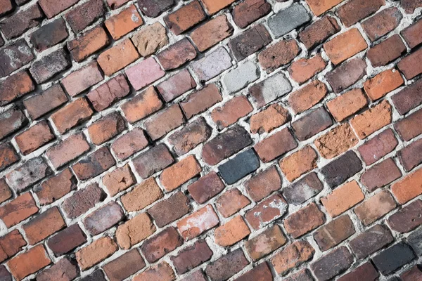 Brick Wall Visible Details Textura — Stock Photo, Image