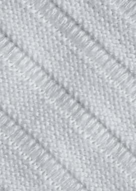 Pileli beyaz pamuklu kumaş. doku veya arkaplan