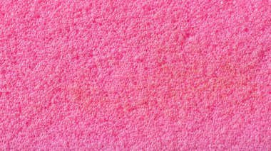 Görünür detayları olan pembe çamaşır süngeri