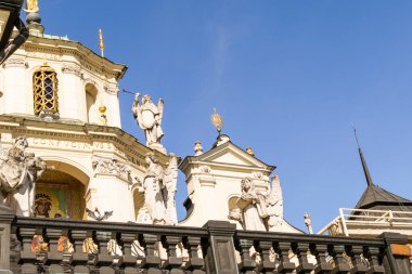 Polonya 'nın Czestochowa şehrindeki Jasna Gora manastırı.