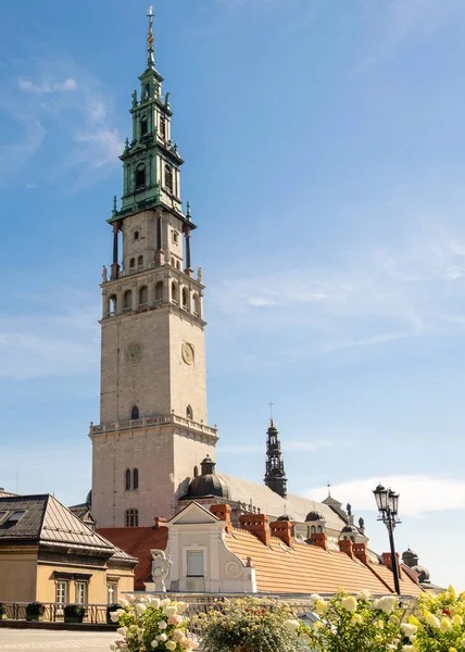 Polonya 'nın Czestochowa şehrindeki Jasna Gora manastırı.