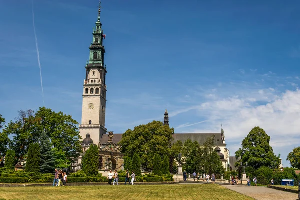 Czestochowa Polonia 2020 Monasterio Jasna Gora Ciudad Czestochowa Polonia — Foto de Stock