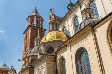 Krakow 'daki Wawel Şatosu' ndaki Sigismund Şapeli