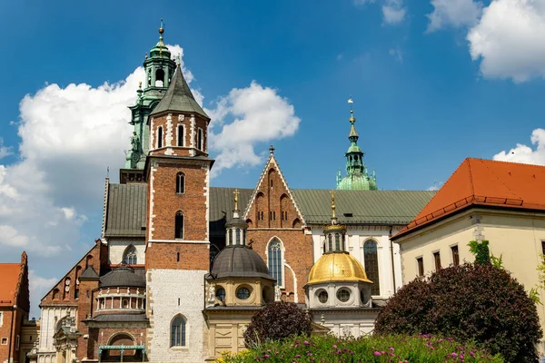 Cracovia Polonia 2020 Castillo Real Wawel Cracovia — Foto de Stock