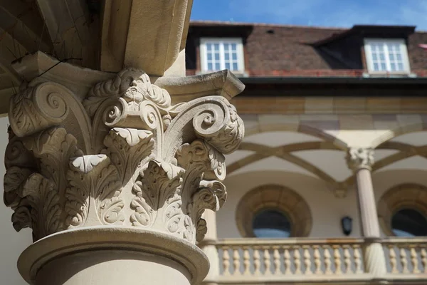 Altes Schloss Von Stuttgart Innenhof — Stock Photo, Image