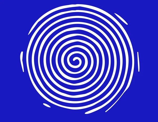 Гипноз спираль, концепция гипноза, нисходящий шаблон — стоковое фото