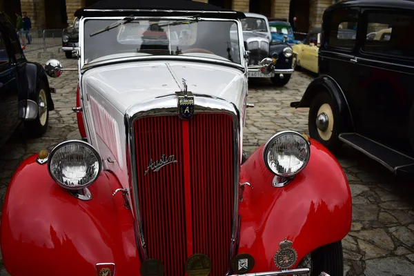 Santiago Compostela Espagne Juillet 2018 Austin Voiture Classique Dans Exposition — Photo