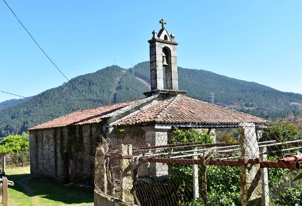 Monumento Visigodo Prerrománico Capilla Medieval San Xes Francelos Ribadavia España —  Fotos de Stock