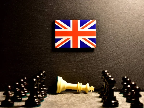 Brexit Bandeira Reino Unido Union Jack — Fotografia de Stock