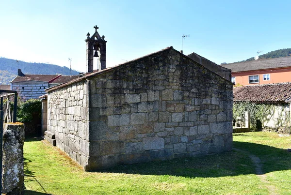 Repère Wisigothique Pré Roman Chapelle Médiévale San Xes Francelos Ribadavia — Photo