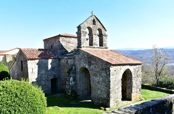 Visigothic Pre Romanesque Landmark Eglise Médiévale Santa Comba Bande Ourense — Photo
