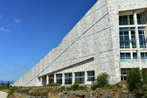 Cidade Cultura Galicia Designed Peter Eisenman Santiago Compostela Spain July — Stok fotoğraf