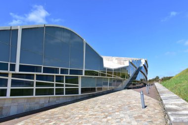 Cidade da Cultura de Galicia designed by Peter Eisenman. Santiago de Compostela, Spain. 21 July 2019.