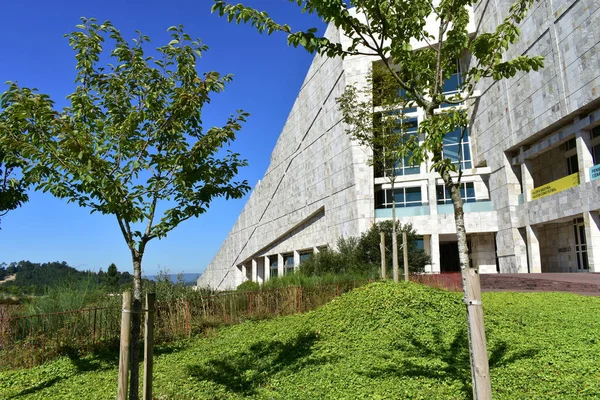 Cidade Cultura Galicia Peter Eisenman Tarafından Tasarlandı Santiago Compostela Spanya — Stok fotoğraf