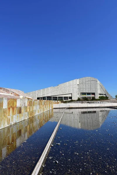 Cidade Cultura Galiza Desenhada Por Peter Eisenman Santiago Compostela Espanha — Fotografia de Stock