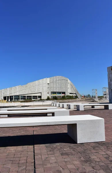 Cidade Cultura Galicia Dessinée Par Peter Eisenman Santiago Compostela Espagne — Photo