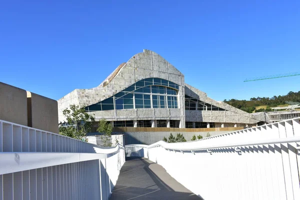 Cidade Cultura Galicia Diseñado Por Peter Eisenman Santiago Compostela España — Foto de Stock