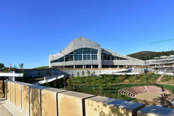 Cidade Cultura Galicia Peter Eisenman Tarafından Tasarlandı Santiago Compostela Spanya — Stok fotoğraf