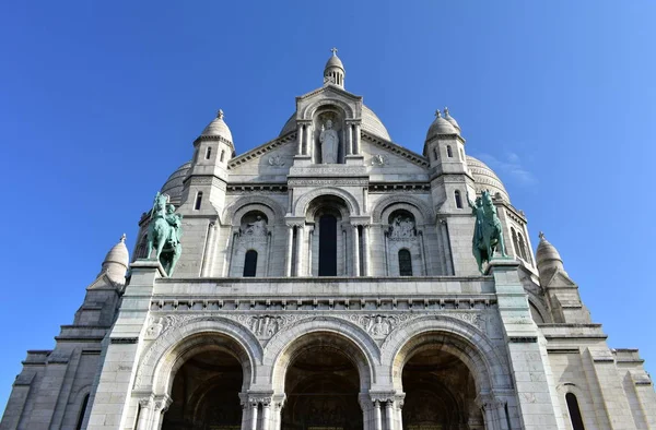 Basílica Del Sacro Corazón París Francia — Foto de Stock