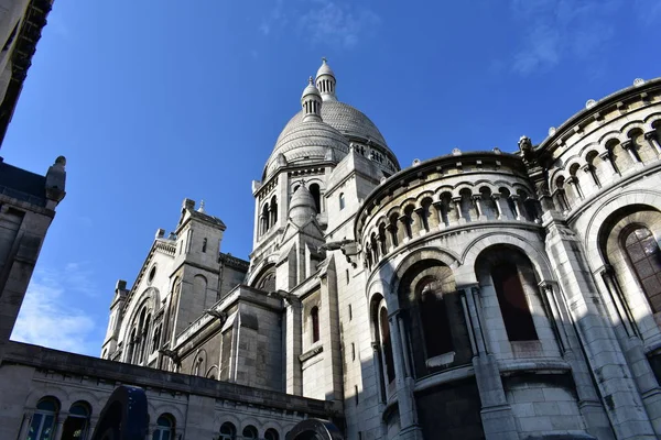 Basílica Del Sacro Corazón París Francia — Foto de Stock