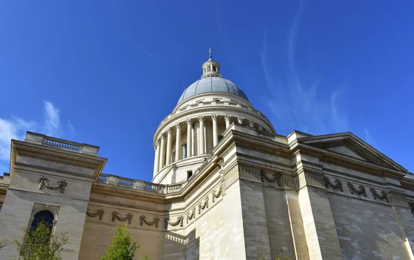 Pantheon Kék Paris Franciaország — Stock Fotó