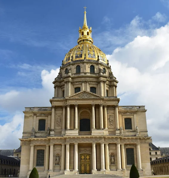 내셔널데 Invalides Eglise Dome 프랑스 2018 — 스톡 사진