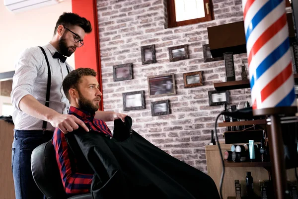 Tiempo Para Nuevo Corte Pelo Debe Ser Perfecto Atractivo — Foto de Stock