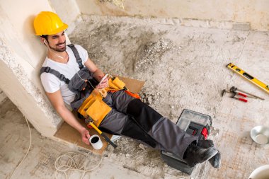 Kahve ve müzik bir duvar arka bent ile soğutma