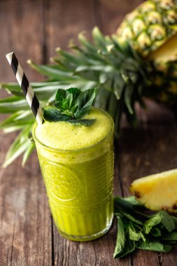 Muhteşem arka plan dekorasyonu mükemmel pla ile Yeşil yüzlü