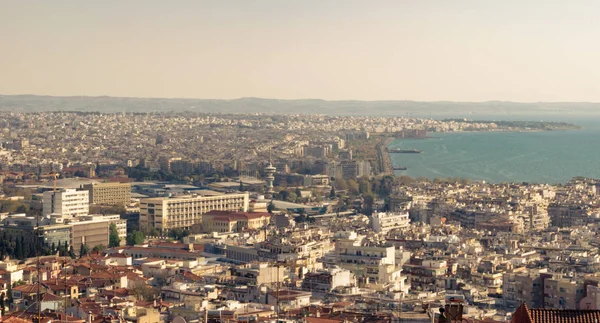 Selanik'in panoramik manzarası