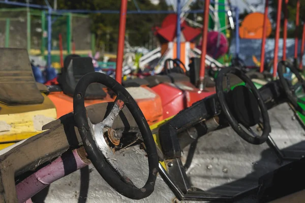 Selanik, Yunanistan'ın Aretsou semtinde terk edilmiş bir eğlence parkı 