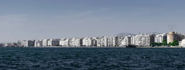 Yunanistan 'daki Selanik şehrinin şehir manzarası