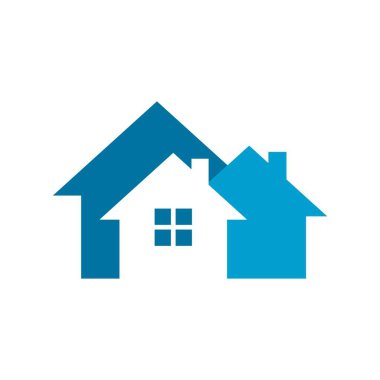 House gayrimenkul Logo şablonu