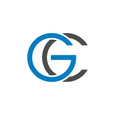 G ve C mektup Logo şablonu
