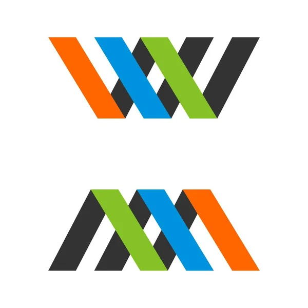 Und Buchstabe Logo Vorlage — Stockvektor